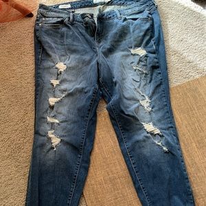 Ladies stress jeans